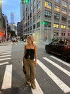 BLAIR GOLD BUTTON TOP