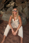 ALIA WAISTCOAT - CREAM