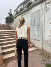 AMELIA BOHO WAISTCOAT - WHITE