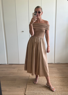 CLARISSA BARDOT DRESS