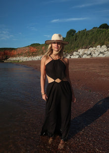  RACHEL BACKLESS CUT OUT DRESS