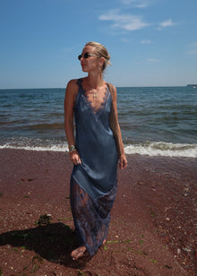  SERENA DRESS - NAVY