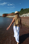 AMELIA BOHO WAISTCOAT - TAN