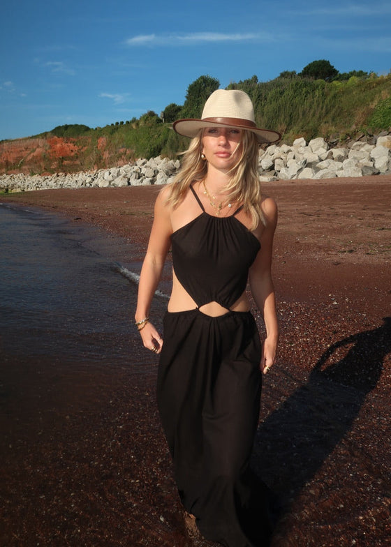 RACHEL BACKLESS CUT OUT DRESS