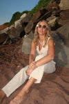 ALIA WAISTCOAT - CREAM