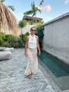 MIMI LACE SKIRT - CREAM