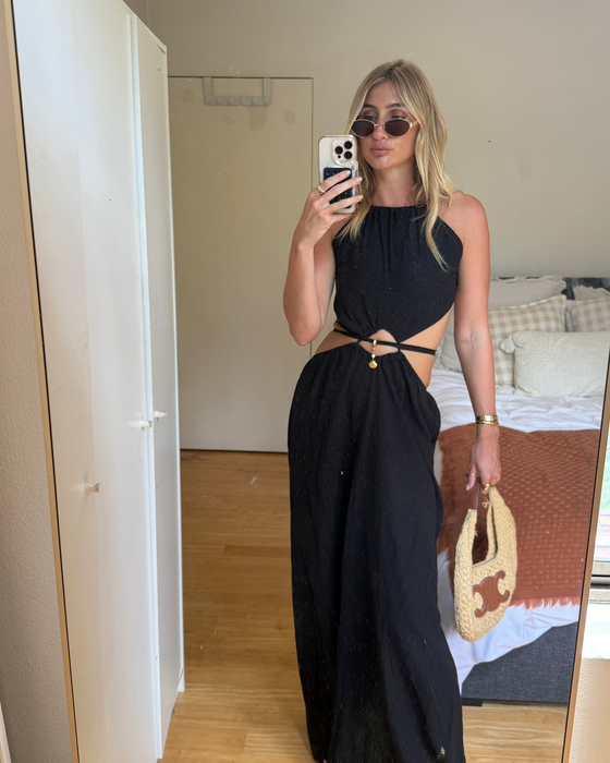 RACHEL BACKLESS CUT OUT DRESS