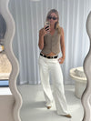 ALIA WAISTCOAT - TAUPE