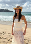 DOMINIQUE BANDEAU TOP - WHITE