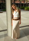 SAVANNAH SUEDE BELT - CHOCOLATE
