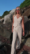 ALIA WAISTCOAT - CREAM