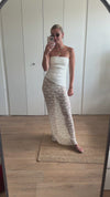 LANEY LACE SKIRT - CREAM