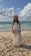 MIMI LACE SKIRT - CREAM