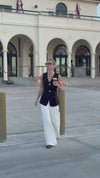 MILA WAISTCOAT - WHITE